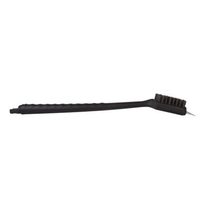 Escova de Nylon com Cabo para Limpeza de Grelha Mor Preta