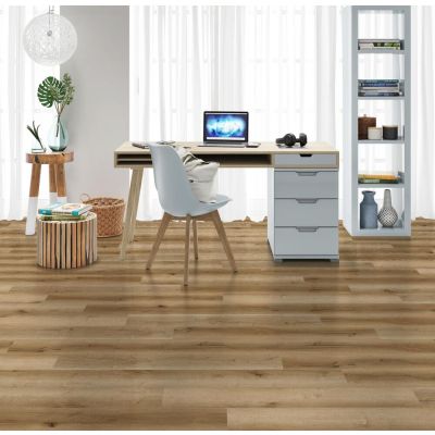 Piso Vinílico Cola Lageado Carvalho 19,2x123 Málaga