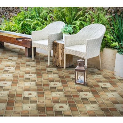 Piso Cerâmico Externo Pedra Florata Bold 57x57 Ilhabella