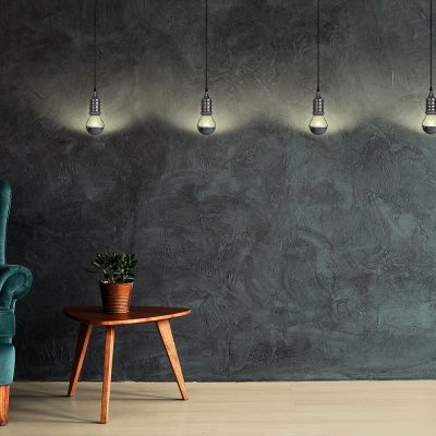Lâmpada LED Filamento Taschibra Defleto Espelhada Globo G45 Prata