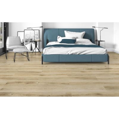 Piso Vinílico Manaus Pinus 2mm 20x124 Madeirado Bege Málaga