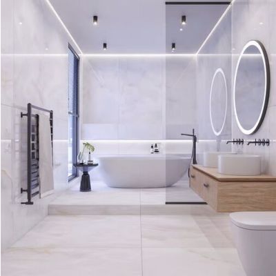 Porcelanato Onix Bianco Satin Retificado Acetinado 60x120 Biancogres