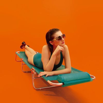 Espreguiçadeira de Praia Mor Turquesa