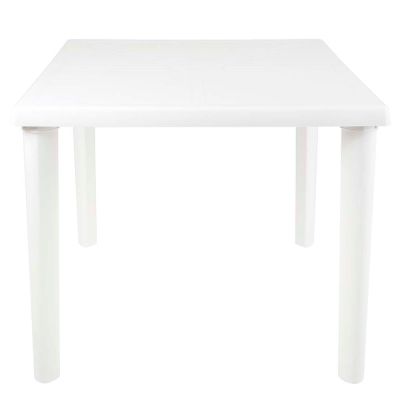 Mesa de Plástico Desmontável Mor Branca