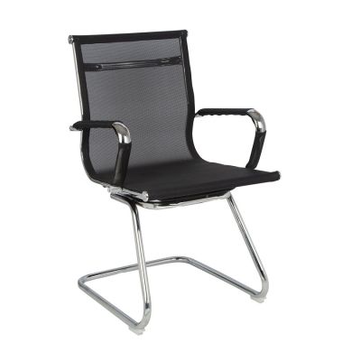 Cadeira de escritório Style com braços Preto Diagonal
