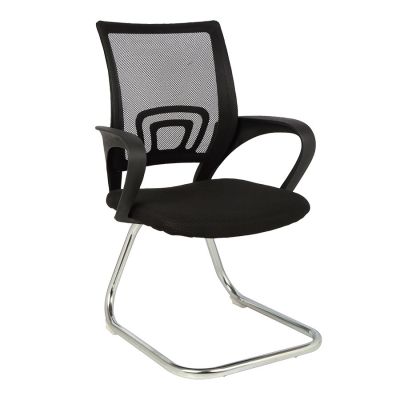 Cadeira de Escritório Boss Preto Diagonal