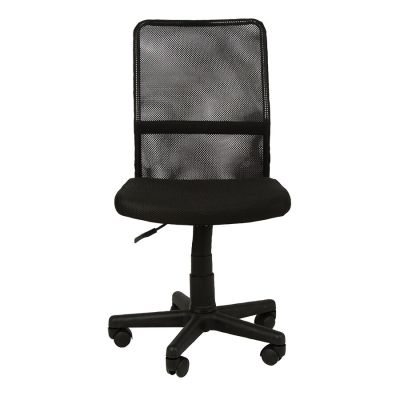 Cadeira de Escritório Mesh Preto Diagonal