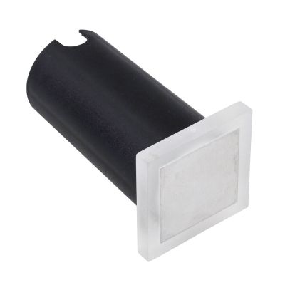 Balizador Embutido Quadrado 1W Slim 3000K Luz Amarela Gaya