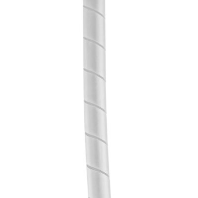Organizador de Fios Frontec 2m 1/2 Tubo Espiral Branco