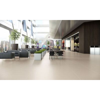 Porcelanato Bianco Escovado Retificado Natural 84x84 Elizabeth