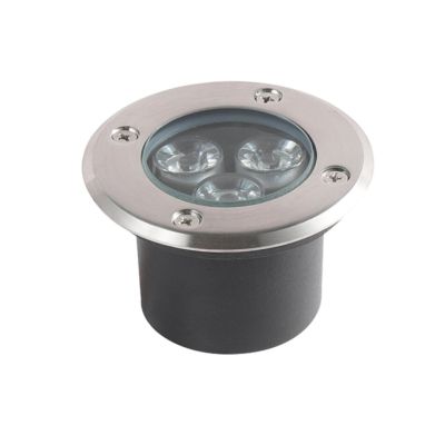Embutido de Solo Dresden LED IP67 Inox 5w 3.000k Luz Branco Quente Blumenau Iluminação