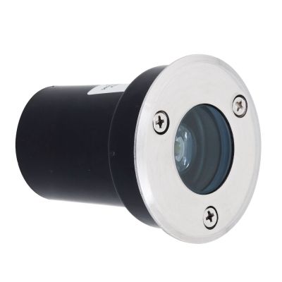 Balizador de Embutir 3W 3000K Inox Luz Amarela Gaya
