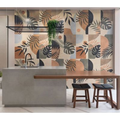 Revestimento de Parede Botanic Retificado Acetinado Classe A 45x90cm Biancogres