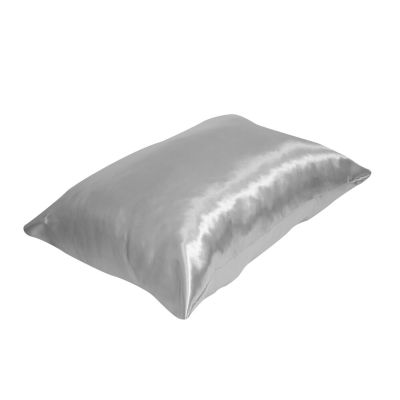 Fronha Bye Bye Frizz Cetim Prata 0,50x0,70m Fibrasca