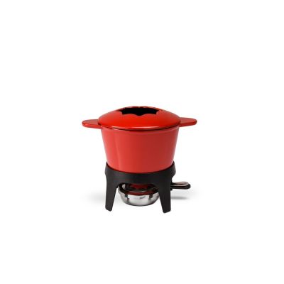 Jogo Fondue Sauté 10 Peças Vermelho Brinox