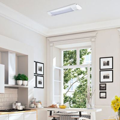 Luminária de Sobrepor Linea Teto LED 6500k Bivolt Bronzearte