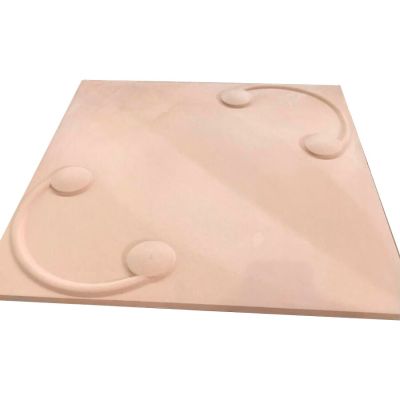 Revestimento Cimentício Primor Parede Cemento 3D Rose Gold 60x60x1,5 Cimentíssimo