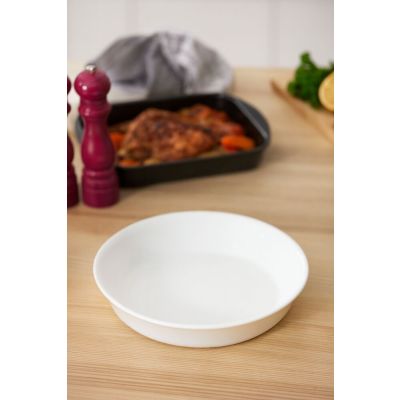 Assadeira Opaline de Cerâmica Redonda 2 Litros Nadir