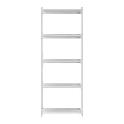 Estante de aço Wood com 5 prateleiras 29x65,5x171,5cm Branco Multivisão