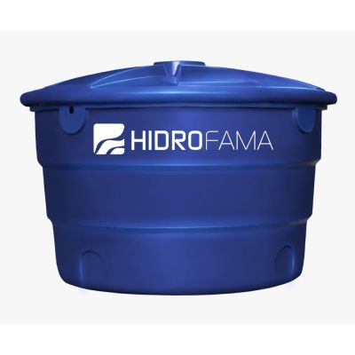 Caixa De Água Polietileno com tampa 500L Hidrofama