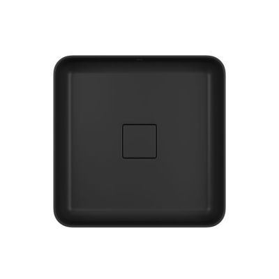 Cuba para Banheiro de Apoio Quadrada Slim 40x40 Ébano Fosca L.11040.94 Deca
