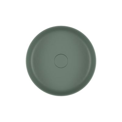 Cuba para Banheiro de Apoio Redonda Slim 40cm Verde Sálvia L.12040.49 Deca