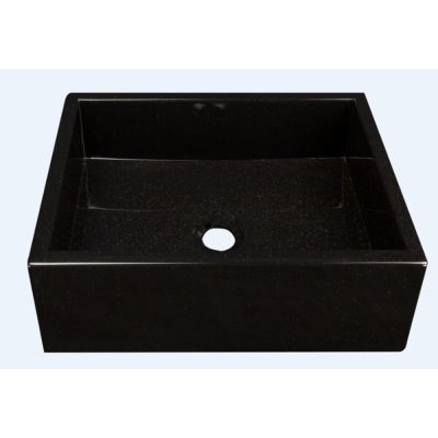 Cuba para Banheiro de Apoio Rubi Preto Fosco 40x30 Venturi