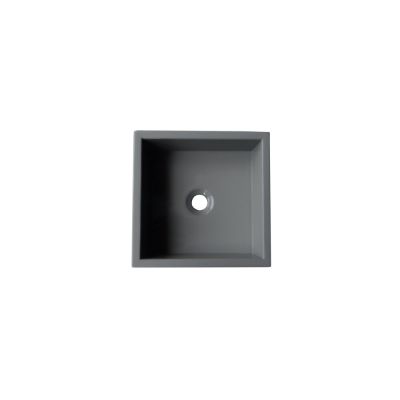 Cuba para Banheiro Perola 30x30cm Chumbo Fosco Venturi