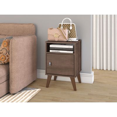 Criado Mudo Mesa de Cabeceira 40x60x38 Rustico Movelbento
