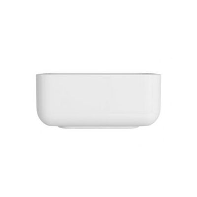 Cuba para Banheiro de Apoio Quadrada com Mesa Quadratta Slim 30x30 Branco Gelo L.11030.M.17 Deca