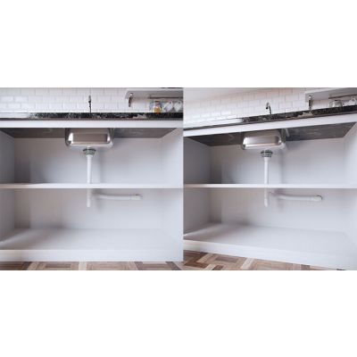 Sifão Tubo Extensivo Simples Universal 1,1 Branco Blukit