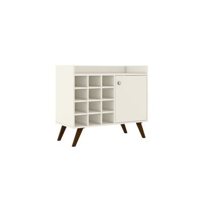 Aparador Rack 1 Porta 89x77x40 Off White Movelbento