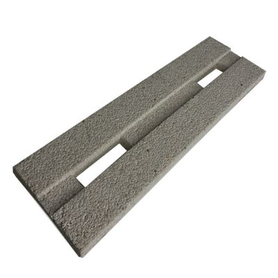 Piso Cimentício Grelha Via di Sassi Argento 15x50x2 Externo Cimentíssimo