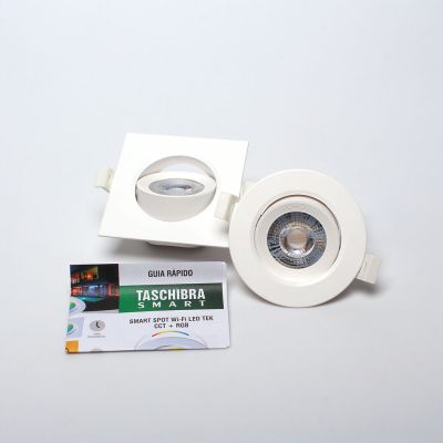 Spot Led Quadrado Smart Quadrado 5W Taschibra