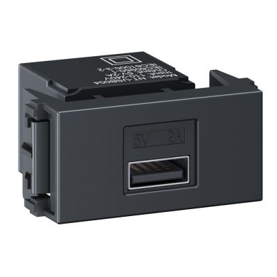 Módulo USB Keystone Esatta Grafite Escuro Weg