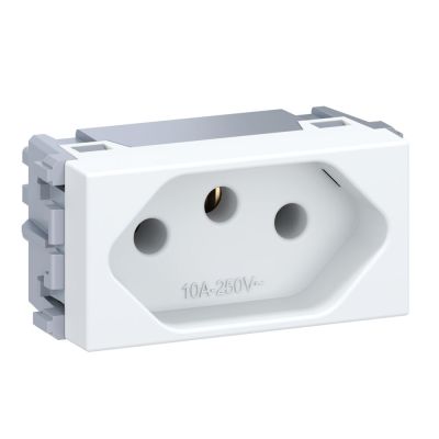 Módulo Tomada 2P+T 10A Esatta Branco Weg