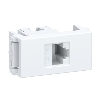 Módulo Tomada RJ45 CAT 6 Esatta Branco Weg