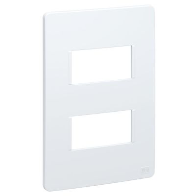 Placa 4x2 para dois Postos Esatta Branco Weg