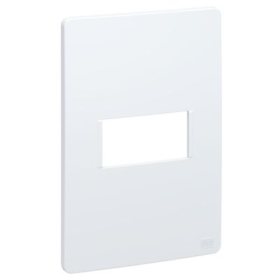 Placa 4x2 para 1 Posto Esatta Branco Weg