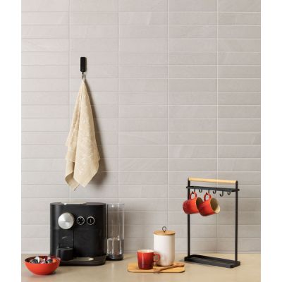 Piso Cerâmico Khali Gris Mesh Bold Mate 7x26 Eliane