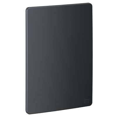 Placa 4x2 Cego Esatta Grafite Escuro Weg