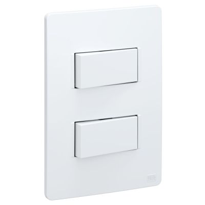 Conjunto 2 Seções 10A Esatta 250V Branco Weg
