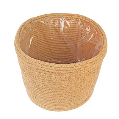 Cesta Decorativa sem Alça 33x33x27cm Cream Fascino