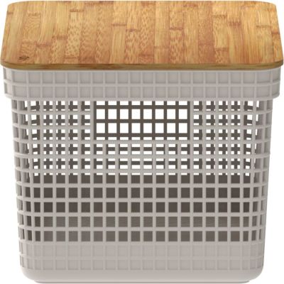 Cesto Plástico 8L CG 255 BGF Bege Ou