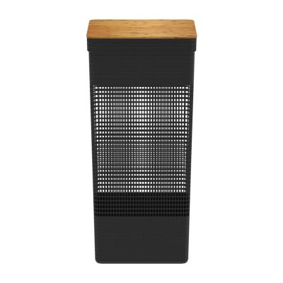 Cesto para Roupa 49L 455 CG PTF Preta Martiplast