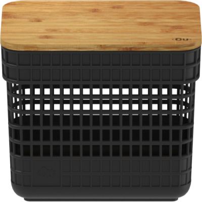 Cesto Plástico 2,5CG 155 Preto Ou