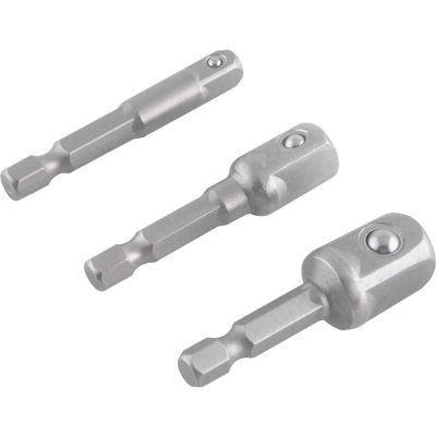 Jogo de Adaptador para Soquete 1/4 3/8 1/2 3 Peças Vonder