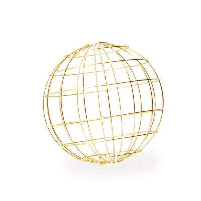 Adorno Esfera Dourado Metal 26x26cm Mart Collection