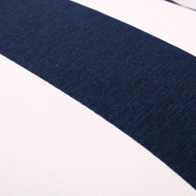 Almofada Acqua Summer Listrada 43x43 Azul Marinho Diagonal