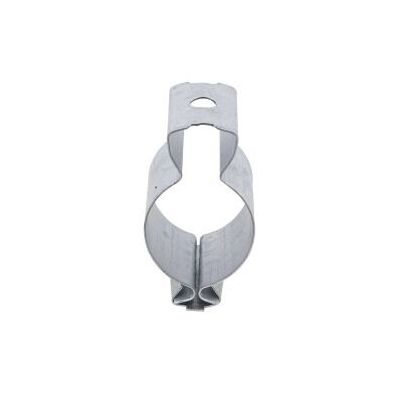 Abraçadeira de Metal Tipo D 1/2" com Cunha 3 Peças Perfil Líder
